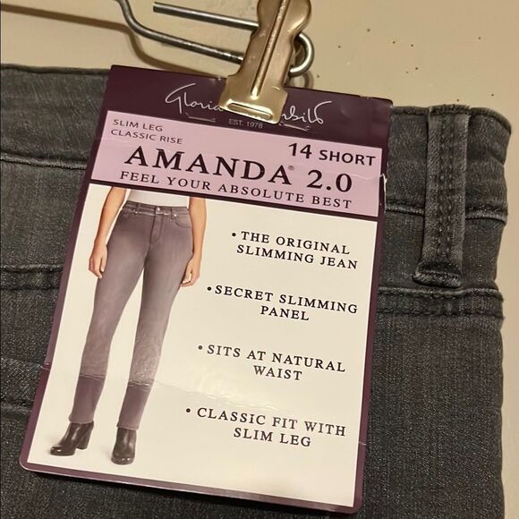 Gloria Vanderbilt Skinny Jeans Sleek Fit - Picture 2 of 9